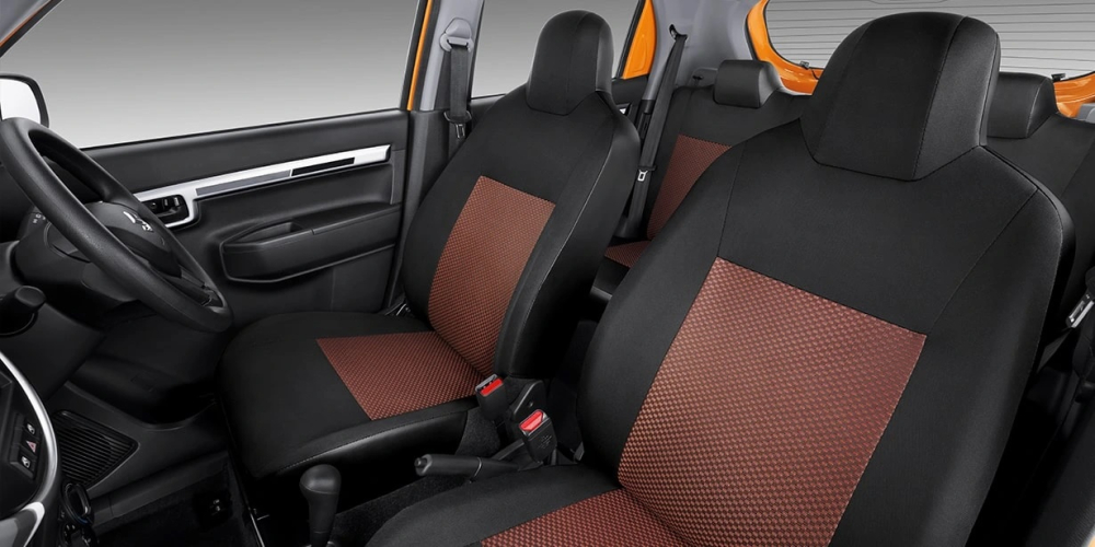Ghế bọc nỉ và có thể điều chỉnh của Suzuki S-Presso 2022 Ghế bọc nỉ và có thể điều chỉnh của Suzuki S-Presso 2022