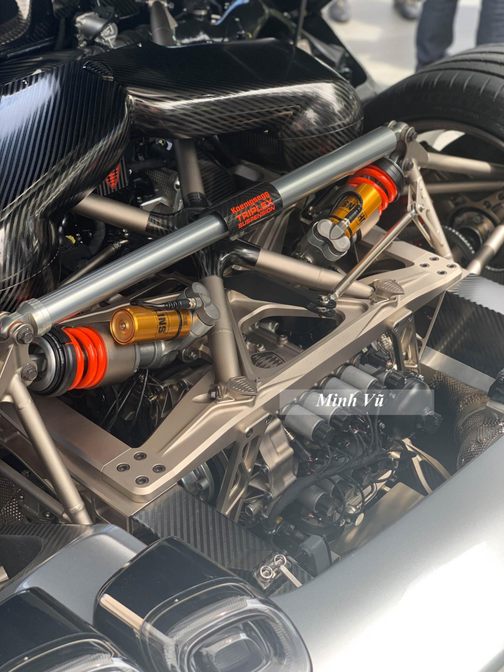 Động cơ của xe Koenigsegg CC850 Động cơ của xe Koenigsegg CC850