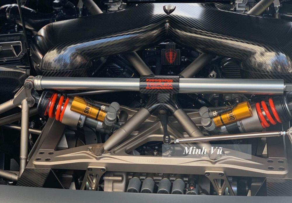 Động cơ của xe Koenigsegg CC850 Động cơ của xe Koenigsegg CC850