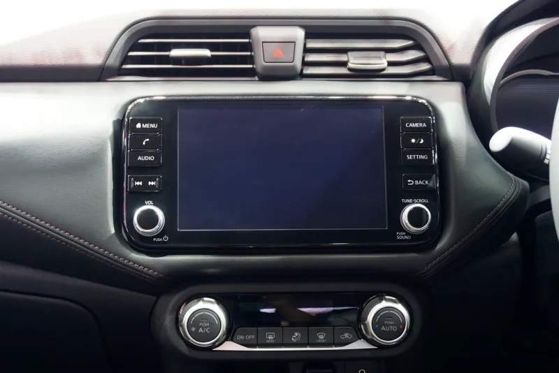Màn hình trung tâm của Nissan Almera Sportech-X 2022 Màn hình trung tâm của Nissan Almera Sportech-X 2022