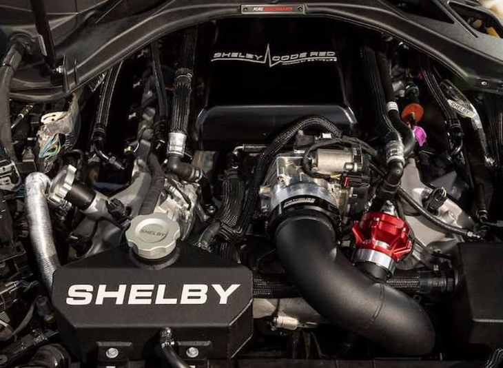 Động cơ xe Shelby GT500 Code Red Động cơ xe Shelby GT500 Code Red