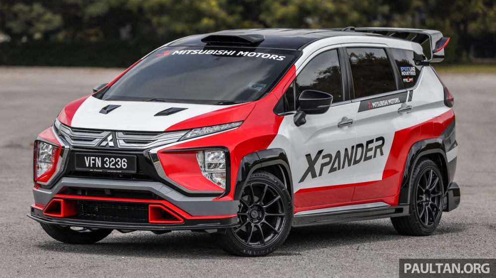 Làm quen với Mitsubishi Xpander phiên bản độ chính hãng, mang cảm hứng xe đua địa hình