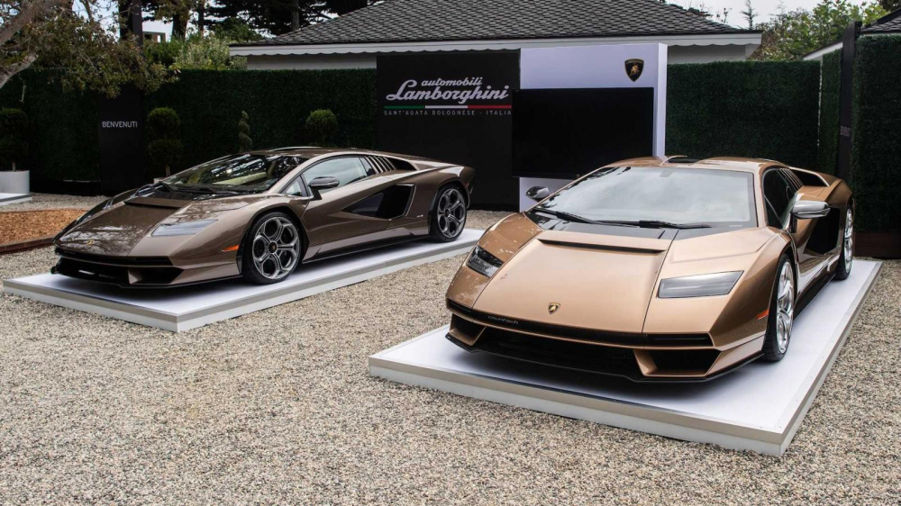 Bộ đôi Lamborghini Countach LPI 800-4 với màu sơn hàng thửa đến Mỹ, giá cả cặp trên 122 tỷ đồng Bộ đôi Lamborghini Countach LPI 800-4 với màu sơn hàng thửa đến Mỹ, giá cả cặp trên 122 tỷ đồng