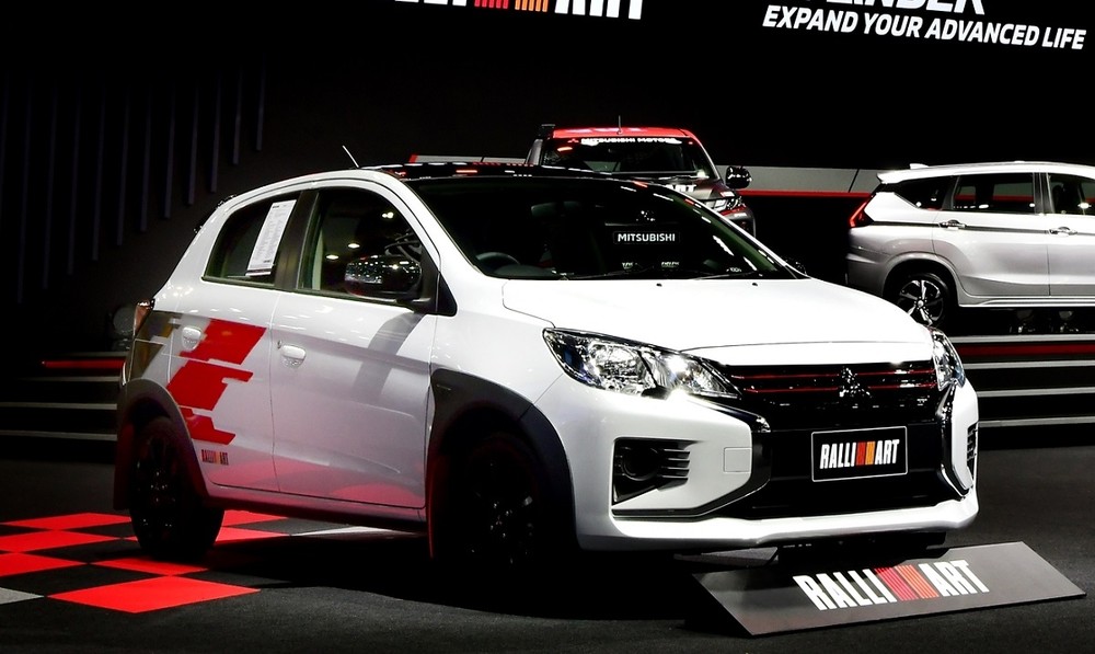 Mitsubishi Mirage Ralliart ra mắt tại Thái Lan vào đầu năm nay Mitsubishi Mirage Ralliart ra mắt tại Thái Lan vào đầu năm nay
