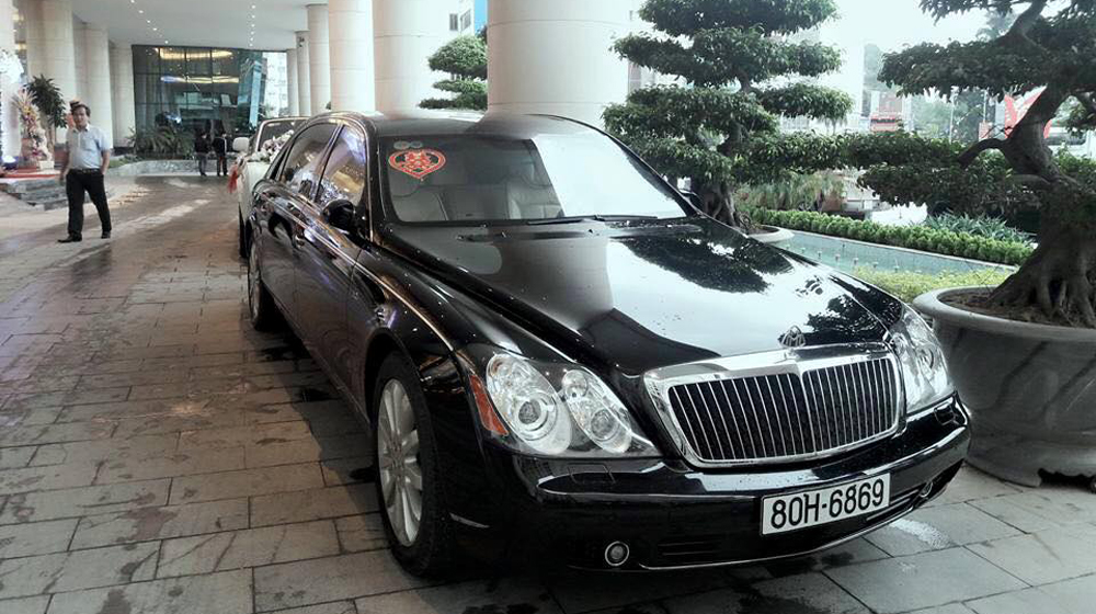 Maybach 62S lúc chưa xuất ngoại Maybach 62S lúc chưa xuất ngoại