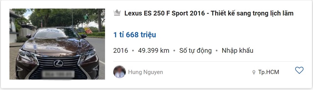 Những mẫu xe sang đ&atilde; qua sử dụng