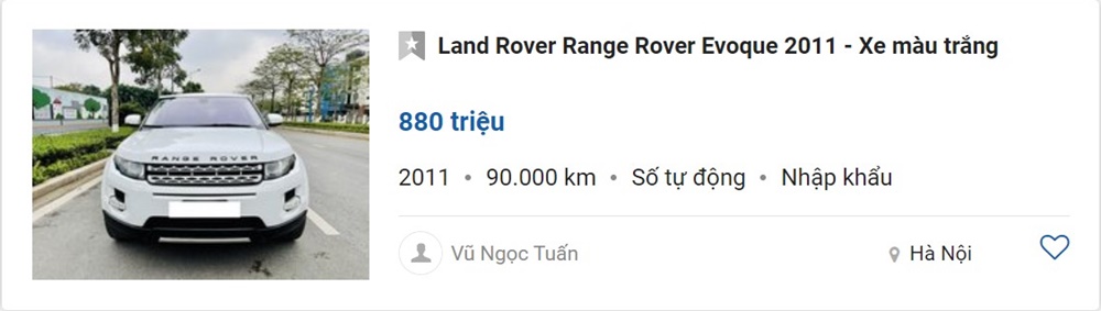 Những mẫu xe sang đ&atilde; qua sử dụng