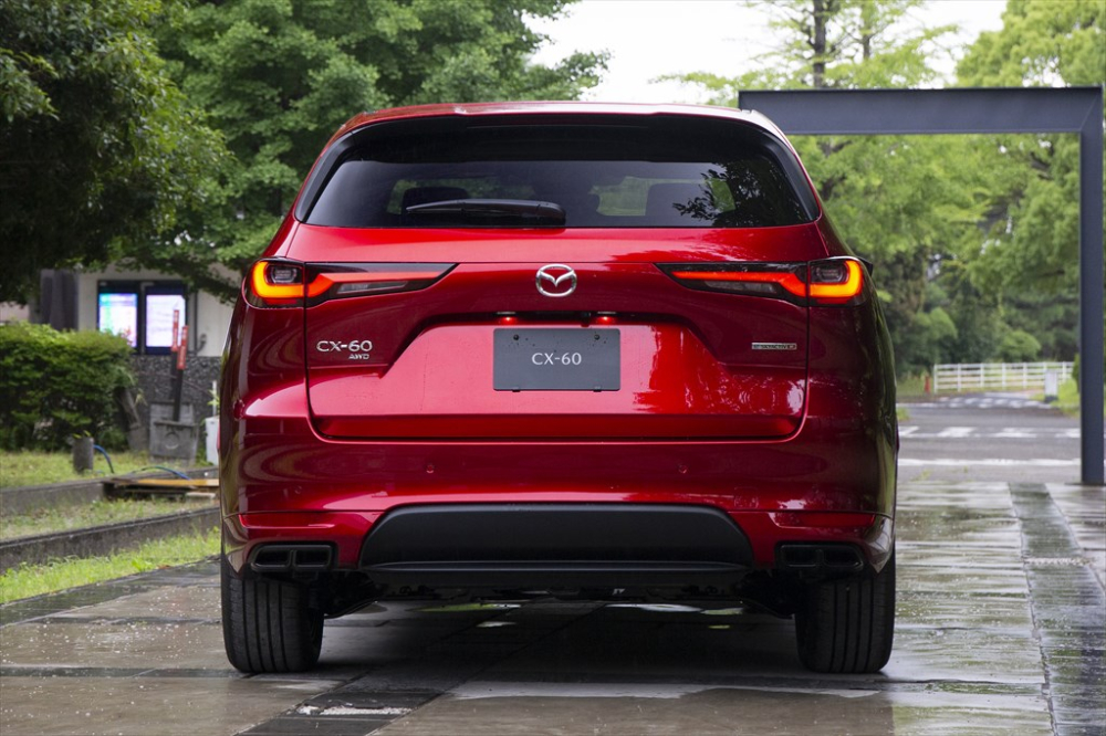 Mazda CX-60 2023 sở hữu thiết kế ngoại thất chưa thực sự đột phá