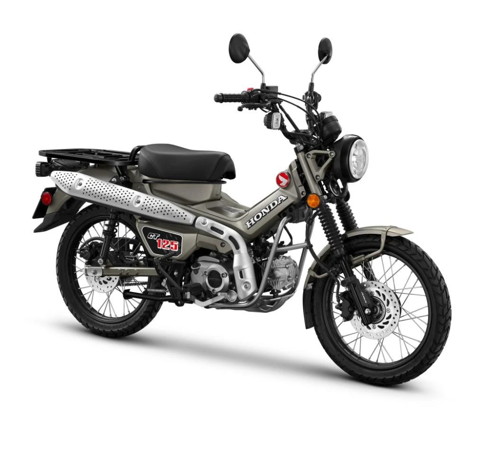 Honda CT125 2022 màu xám mới