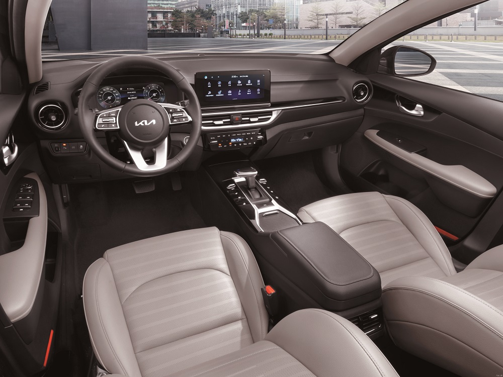 Nội thất của Kia K3 2023 dành cho thị trường Trung Quốc Nội thất của Kia K3 2023 dành cho thị trường Trung Quốc