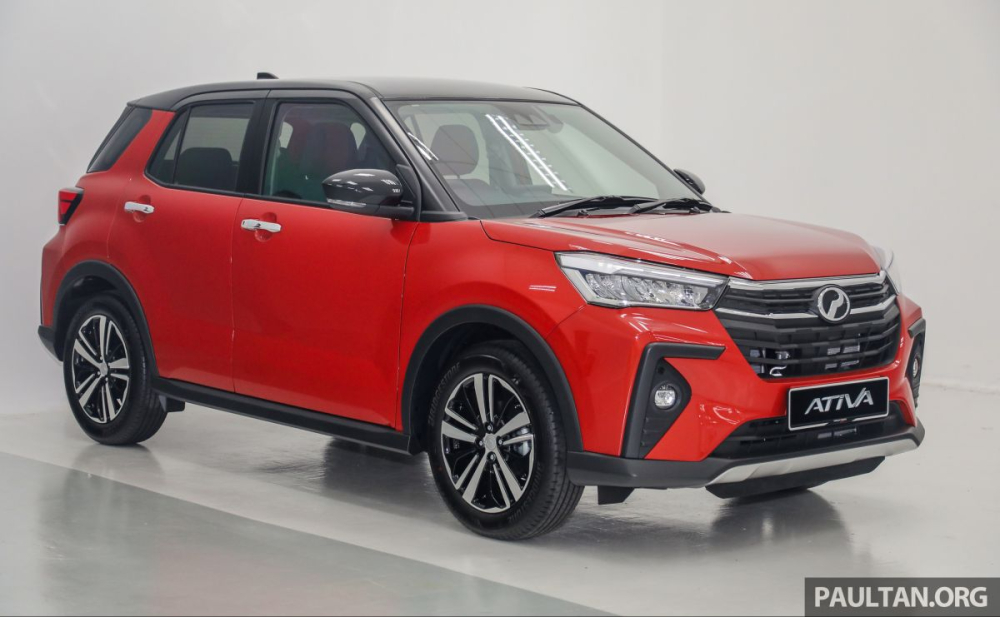 Perodua Ativa phi&ecirc;n bản d&ugrave;ng động cơ xăng th&ocirc;ng thường