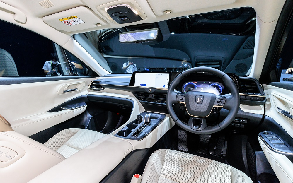 Nội thất khá sang trọng của Toyota Crown Crossover 2023 Nội thất khá sang trọng của Toyota Crown Crossover 2023