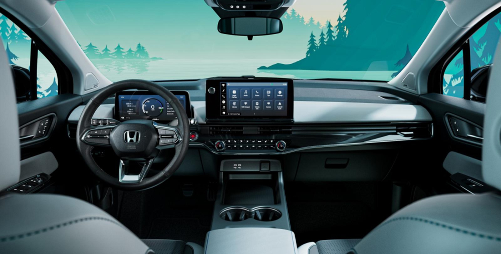 Honda Prologue 2024 có 2 màn hình cỡ lớn bên trong xe Honda Prologue 2024 có 2 màn hình cỡ lớn bên trong xe