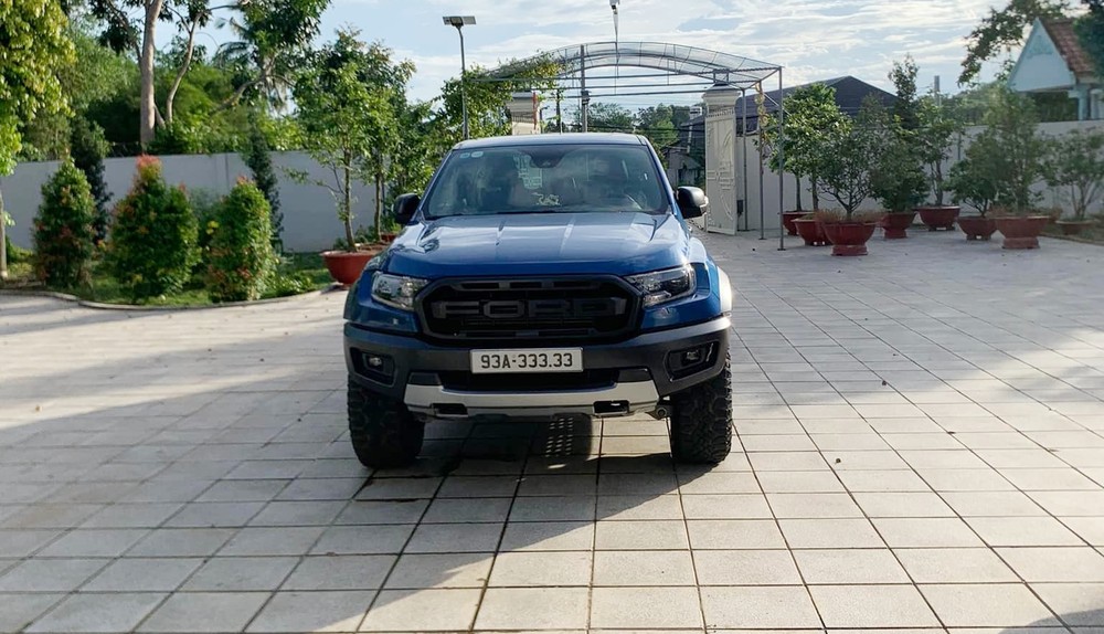 C&ograve;n đ&acirc;y l&agrave; Ford Ranger Raptor lục 3 của đầu số B&igrave;nh Phước