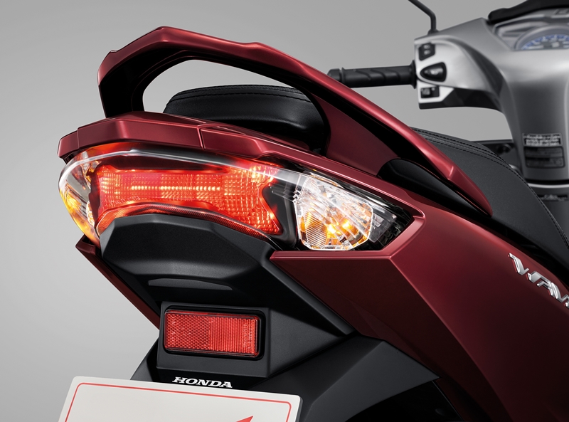 Đèn hậu LED hình chữ X của Honda Wave 125i 2023 Đèn hậu LED hình chữ X của Honda Wave 125i 2023