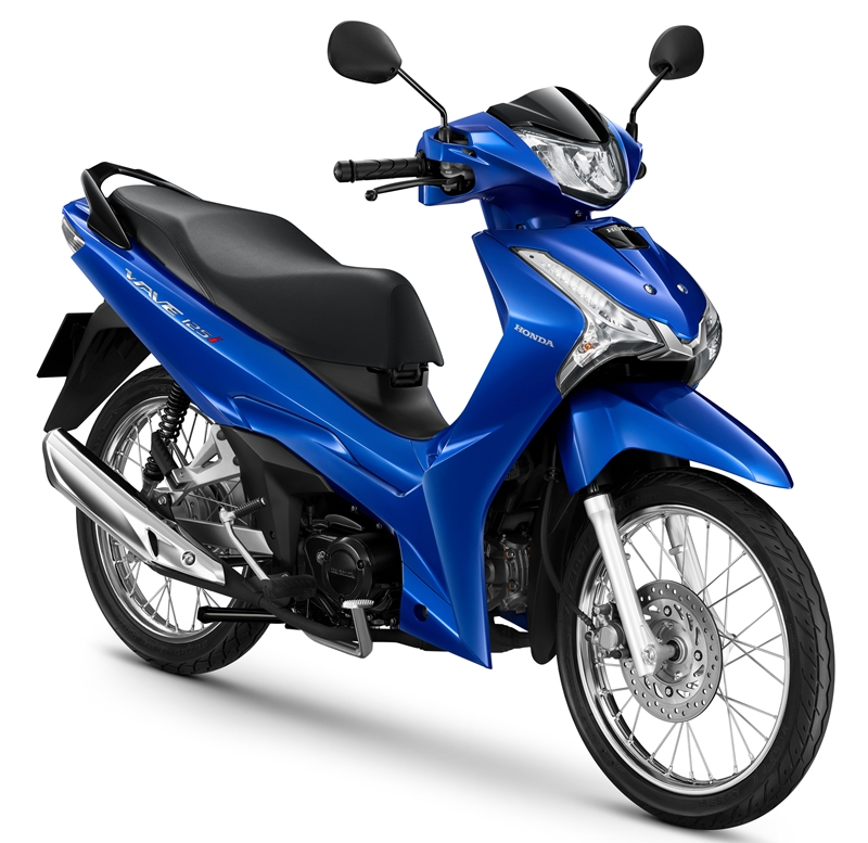 Honda Wave 125i 2023 vành nan màu xanh dương Honda Wave 125i 2023 vành nan màu xanh dương