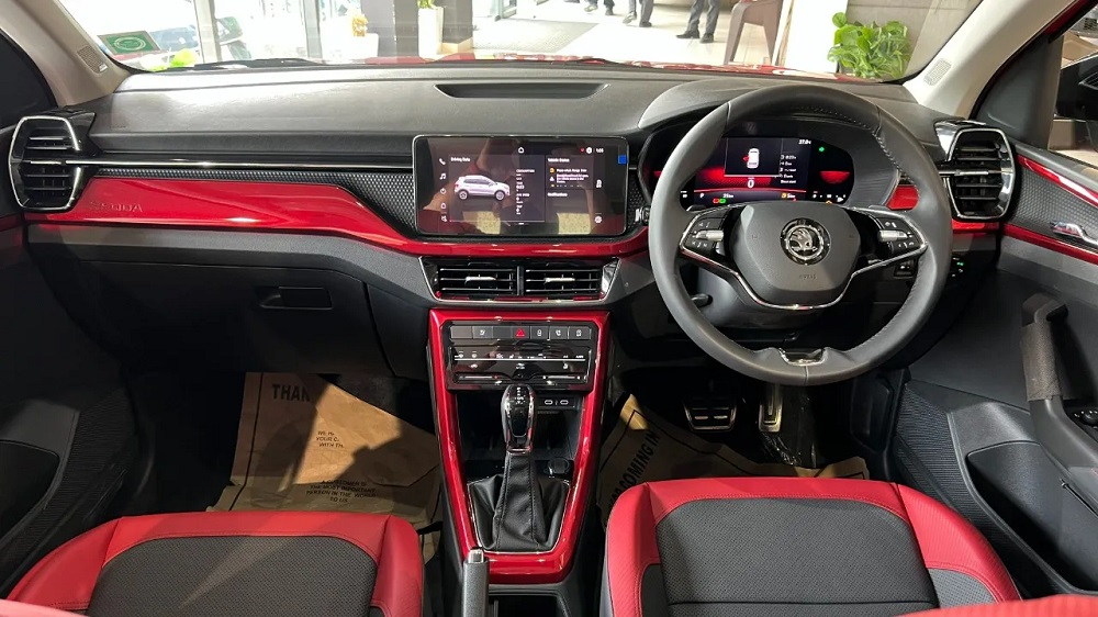 Nội thất của Skoda Kushaq bản Monte Carlo Nội thất của Skoda Kushaq bản Monte Carlo