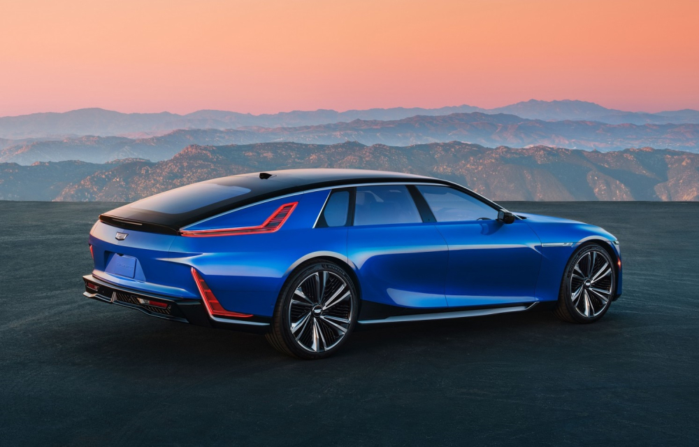 Thiết kế sườn xe của Cadillac Celestiq 2024 rất liền lạc vì không có tay nắm cửa Thiết kế sườn xe của Cadillac Celestiq 2024 rất liền lạc vì không có tay nắm cửa
