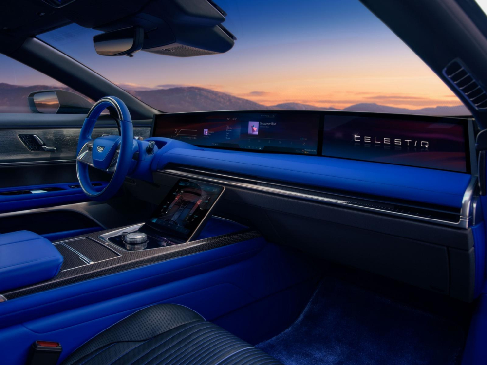Nội thất của Cadillac Celestiq 2024 có đến 7 màn hình khác nhau Nội thất của Cadillac Celestiq 2024 có đến 7 màn hình khác nhau