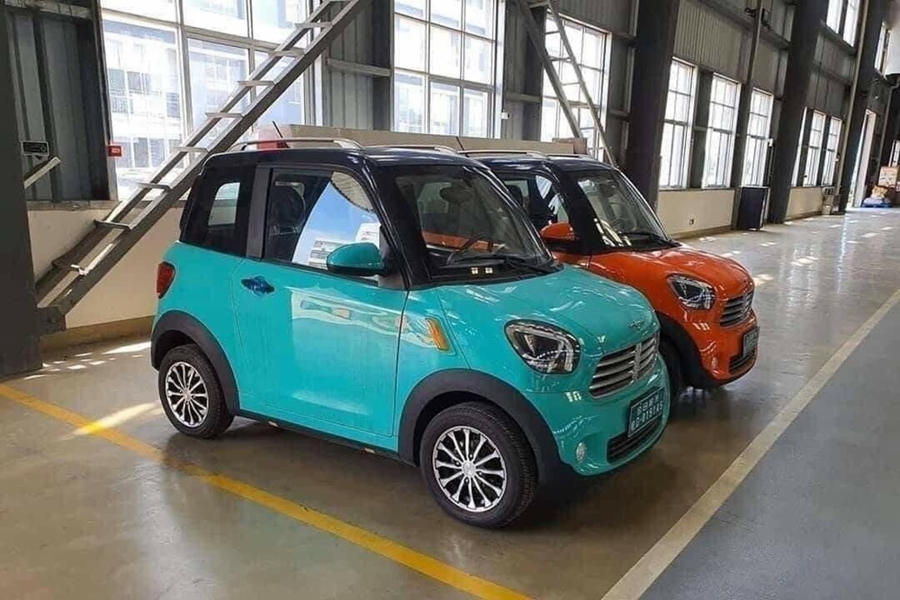 Mẫu xe mini điện này bán rất chạy tại Thái Lan.