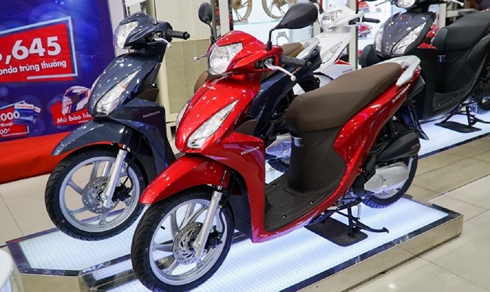 Honda Vision vẫn đứng đầu sản phẩm xe tay ga được b&aacute;n ra.