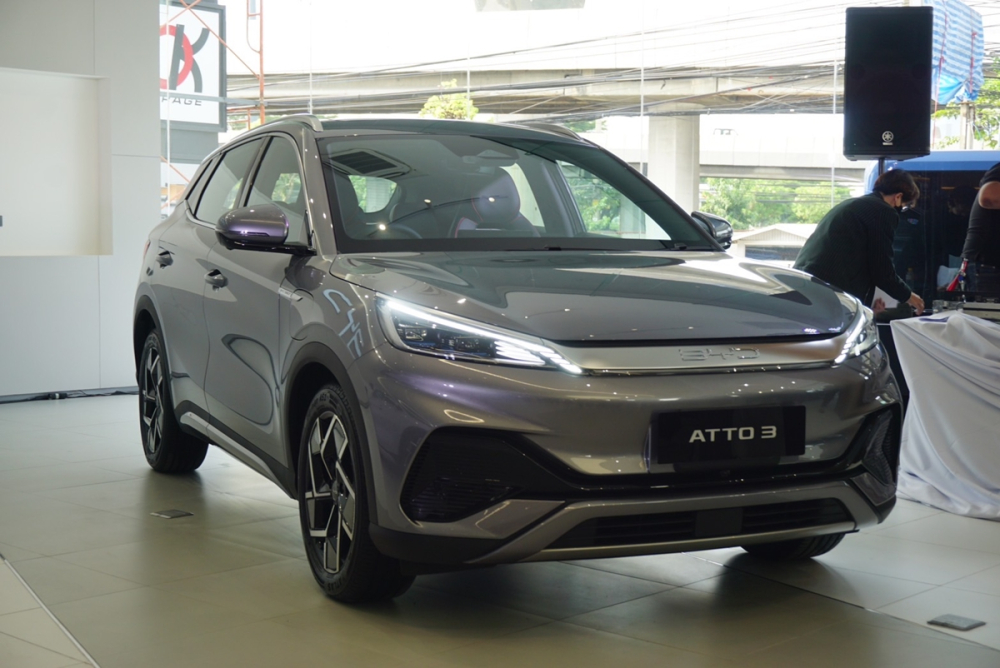 BYD Atto 3 Standard Range màu xám BYD Atto 3 Standard Range màu xám