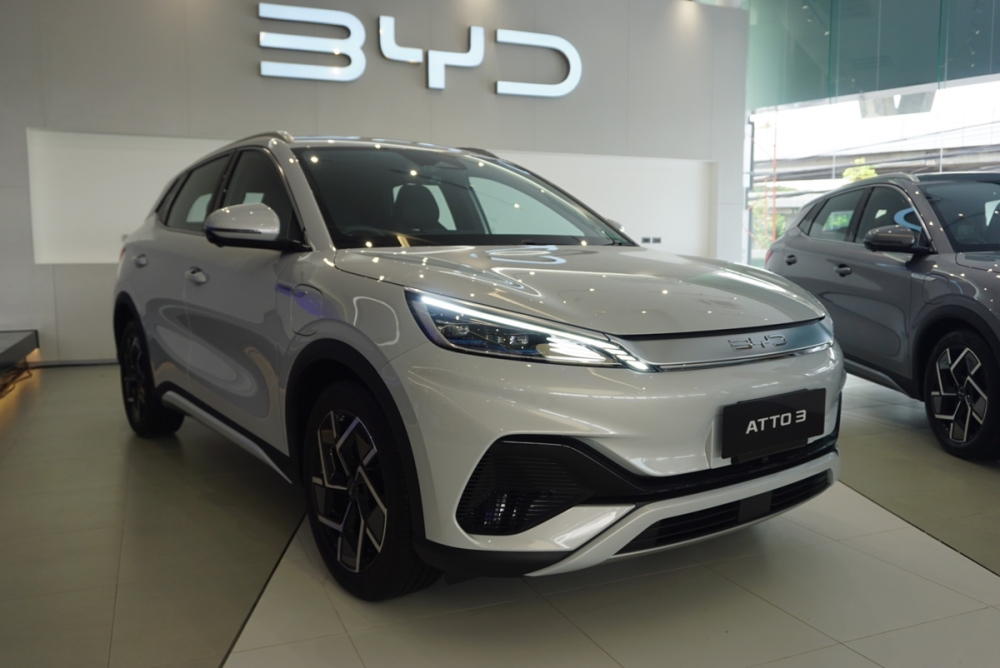 BYD Atto 3 Standard Range màu trắng BYD Atto 3 Standard Range màu trắng