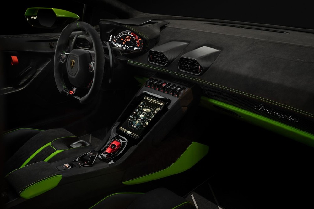 Nội thất của Lamborghini Huracan Tecnica Nội thất của Lamborghini Huracan Tecnica