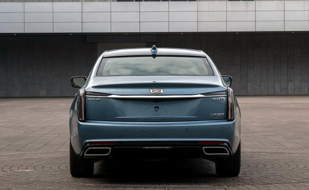 Thiết kế đằng sau của Cadillac CT6 2023