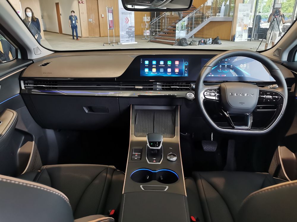 Nội thất của Chery OMODA 5 tại Th&aacute;i Lan