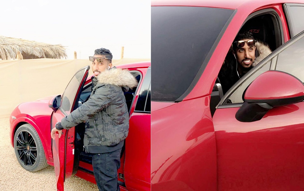 Salem Al-Dawsari ngồi sau vô lăng của một chiếc xe sang Porsche Salem Al-Dawsari ngồi sau vô lăng của một chiếc xe sang Porsche