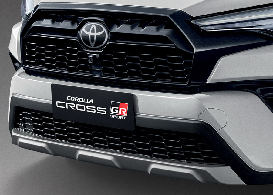Ốp dưới cản trước của Toyota Corolla Cross GR Sport 2023 Ốp dưới cản trước của Toyota Corolla Cross GR Sport 2023