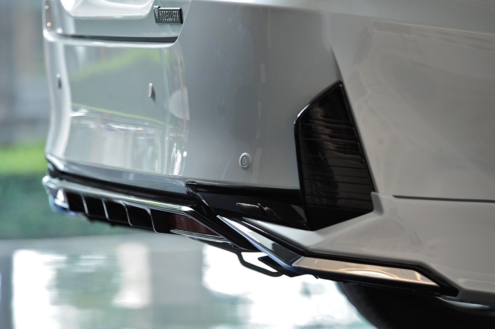 Toyota Vios Modellista 2023 c&oacute; th&ecirc;m ốp cản sau