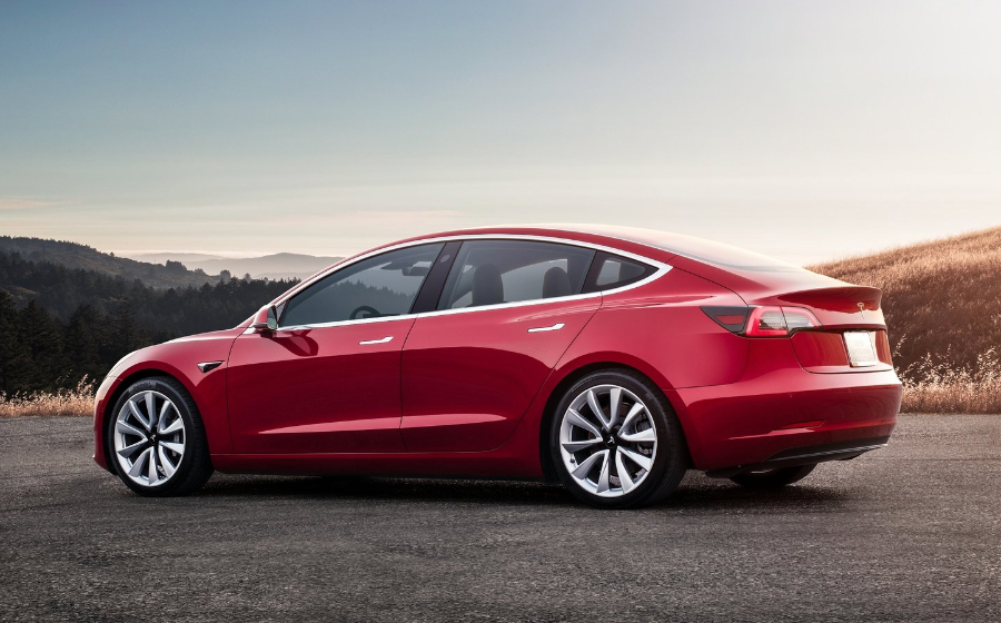 Tesla Model 3 sở hữu thiết kế ngoại thất đơn giản v&agrave; tối ưu hiệu suất kh&iacute; động lực học