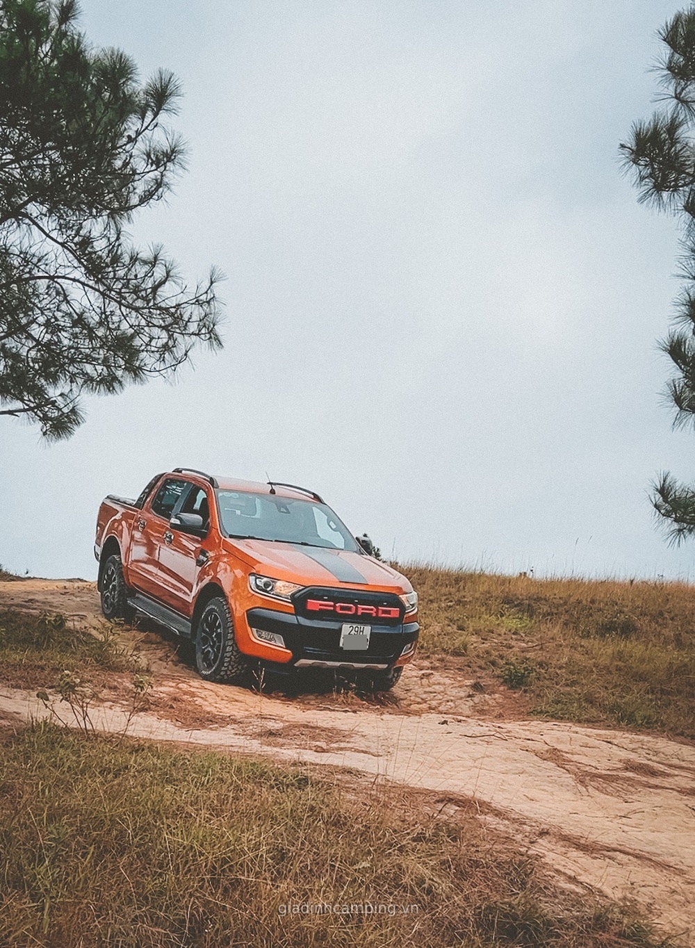 Ford Ranger được anh Huy đ&aacute;nh gi&aacute; cao về khả năng vượt địa h&igrave;nh.