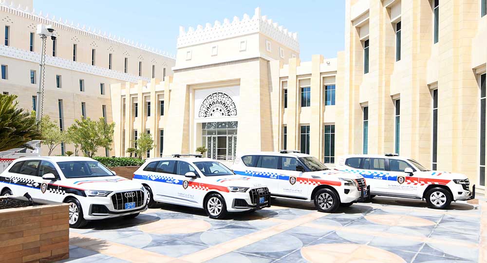 D&agrave;n xe Audi Q7 d&ugrave;ng để đảm bảo an ninh cho World Cup 2022