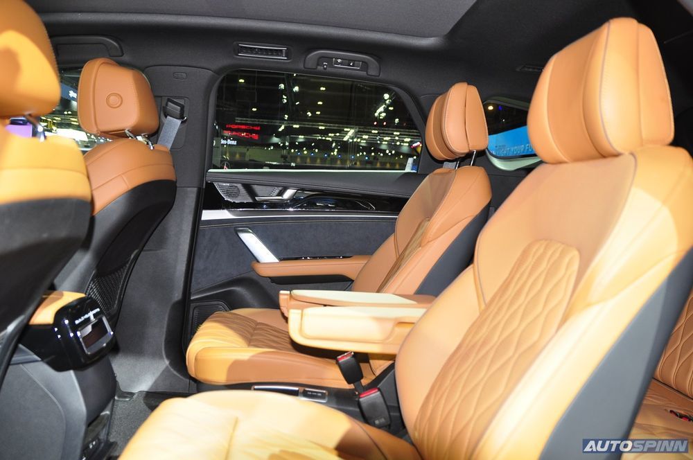 2 ghế thương gia ở hàng ghế giữa của BYD Tang EV 2 ghế thương gia ở hàng ghế giữa của BYD Tang EV