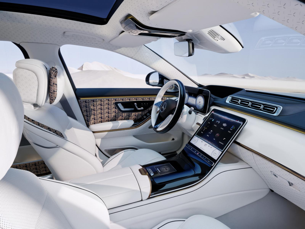 Mercedes-Maybach S680 Haute Voiture được nâng cấp màn hình trung tâm Mercedes-Maybach S680 Haute Voiture được nâng cấp màn hình trung tâm