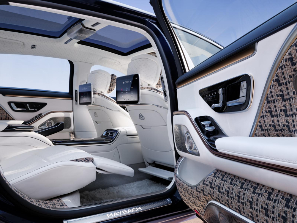 Nội thất của Mercedes-Maybach S680 Haute Voiture Nội thất của Mercedes-Maybach S680 Haute Voiture