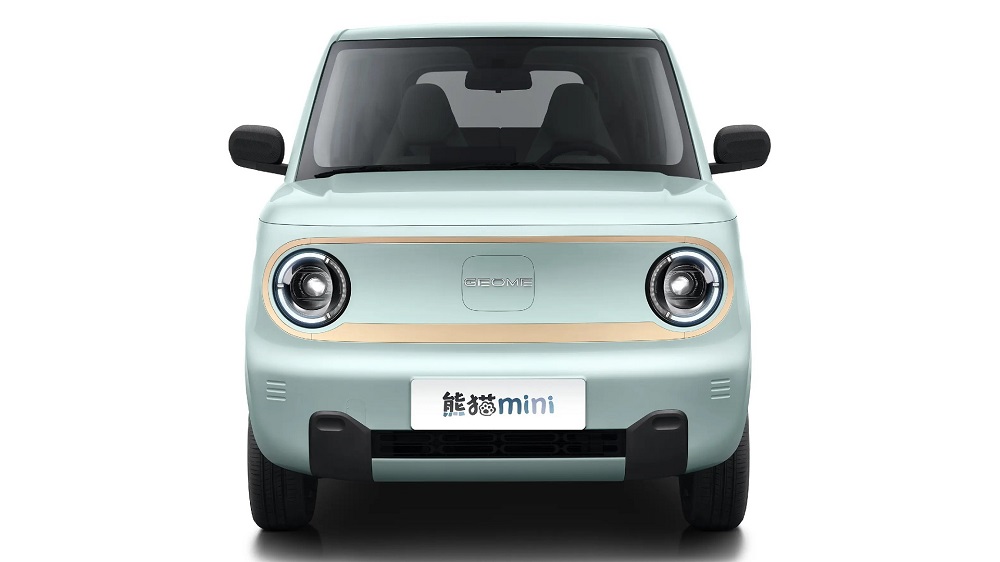 Cận cảnh đầu xe của Geely Panda Mini EV