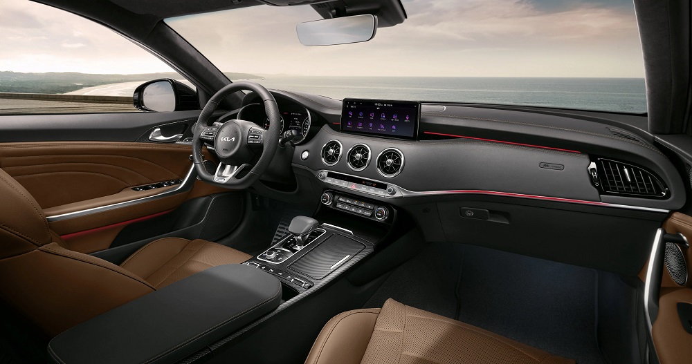 Nội thất bên trong Kia Stinger Tribute Edition Nội thất bên trong Kia Stinger Tribute Edition