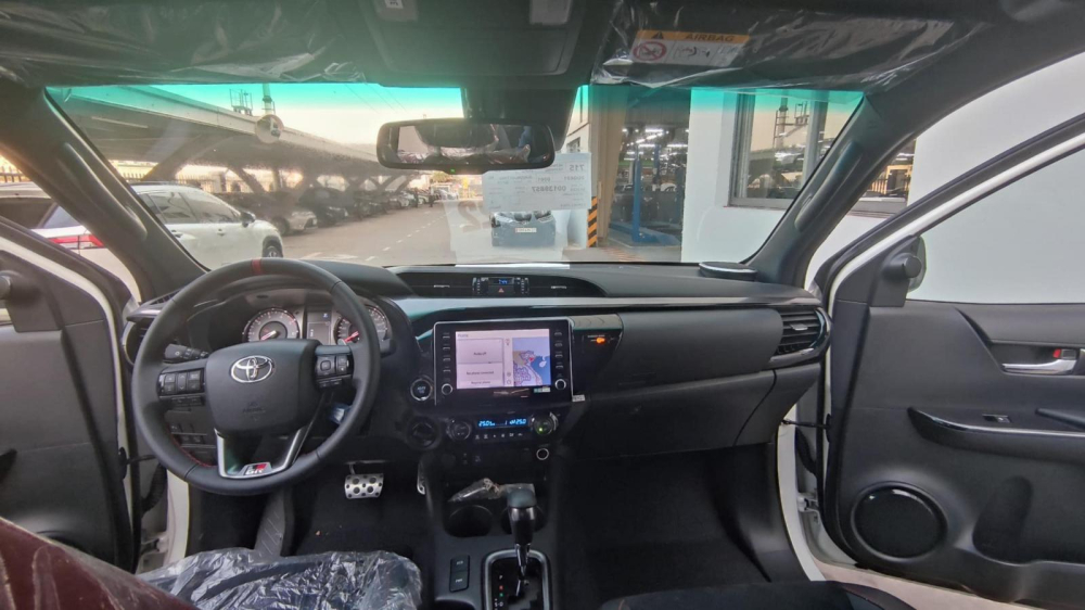 Nội thất của Toyota Hilux GR Sport Nội thất của Toyota Hilux GR Sport