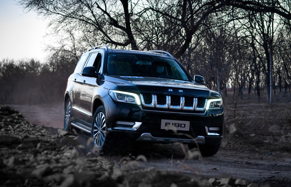 BAIC BJ90 Shanhe Edition c&oacute; cả hệ thống treo Airmatic của Mercedes-Benz