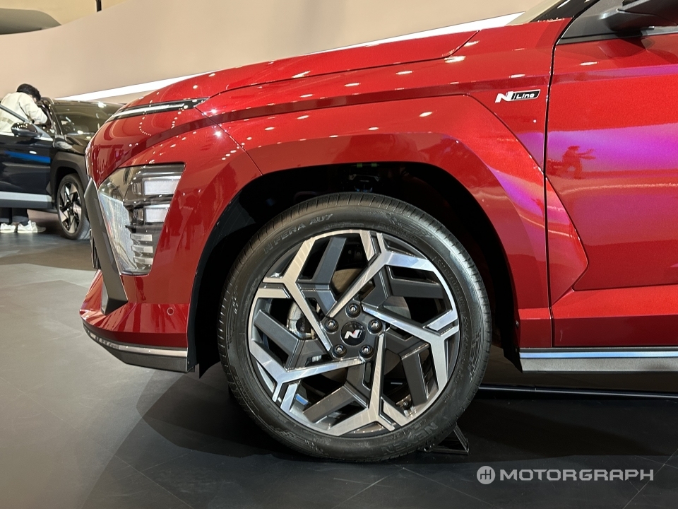 V&agrave;nh la-zăng của Hyundai Kona 2024 bản N Line