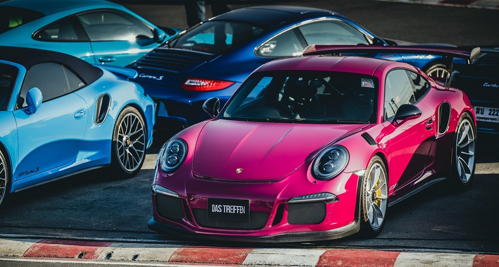 Mãn nhãn với dàn xe Porsche đủ màu sắc tụ họp tại Thái Lan