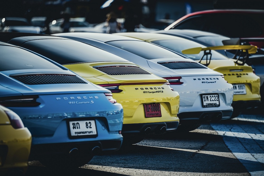 Mãn nhãn với dàn xe Porsche đủ màu sắc tụ họp tại Thái Lan
