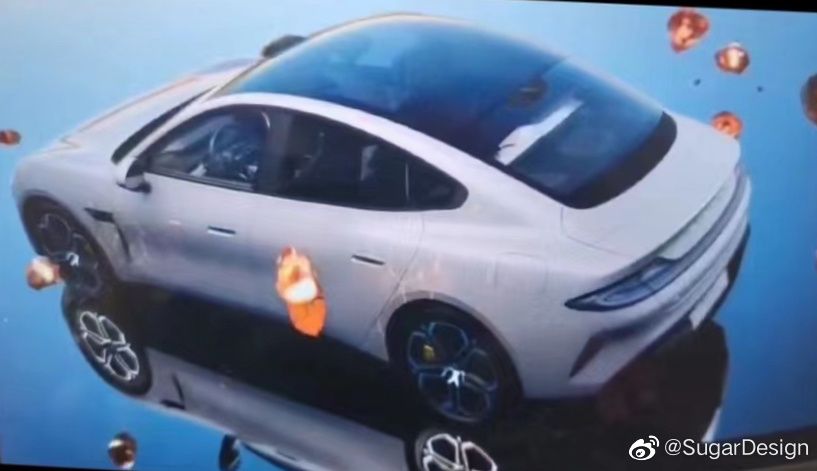 Khu vực phía sau của Xiaomi MS11 lại giống với Aston Martin DBS