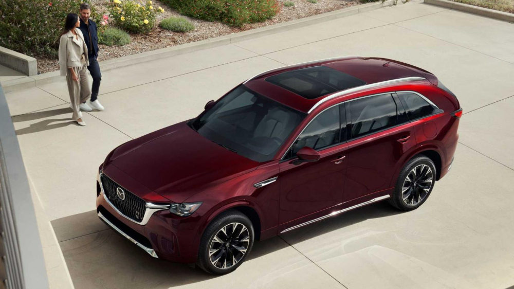 Mazda CX-90 2024 sơn m&agrave;u đỏ Artisan Red Premium