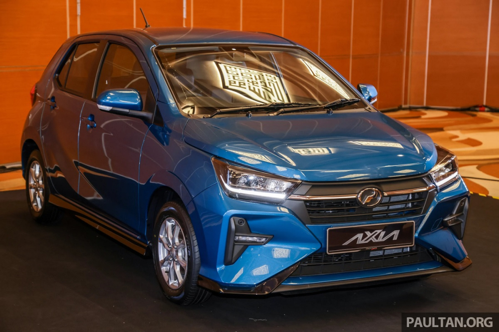 Perodua Axia 2023 ra mắt tại Malaysia Perodua Axia 2023 ra mắt tại Malaysia