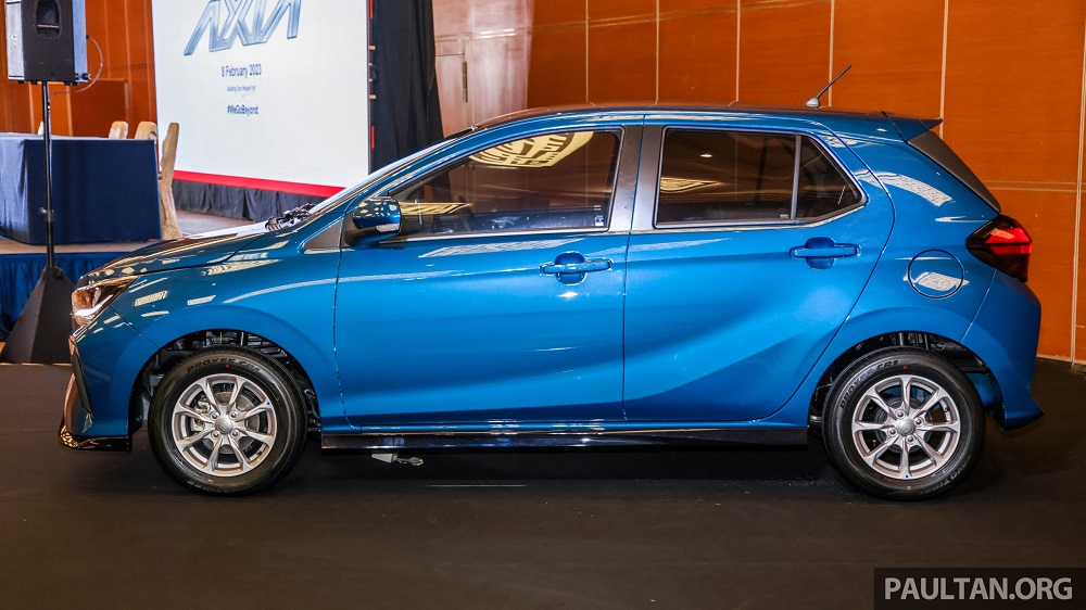 Perodua Axia 2023 dài, rộng và thấp hơn thế hệ cũ Perodua Axia 2023 dài, rộng và thấp hơn thế hệ cũ